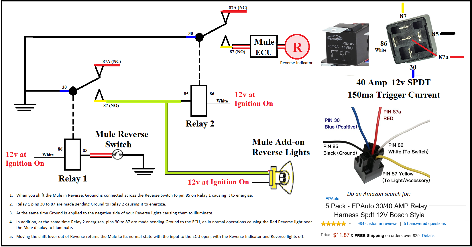 Kawasaki Mule Ignition Switch Wiring Diagram - Wiring Diagram